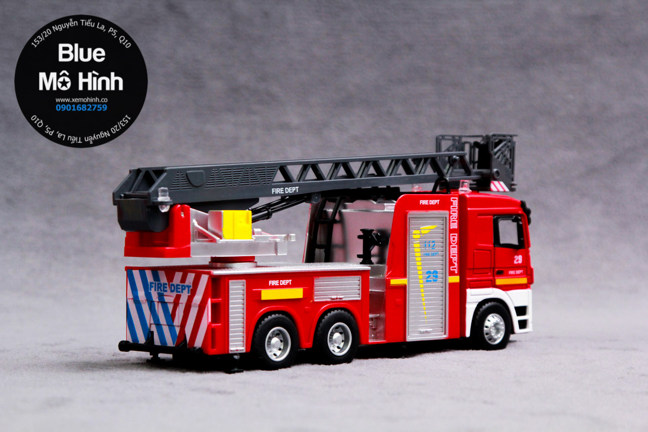 Mô hình xe cứu hỏa kích thước lớn - Blue Mô Hình