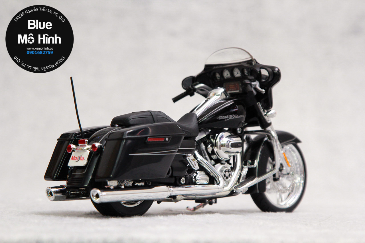 Xe mô hình mô tô Harley Davidson Flhrc Road King Classic Maisto 112  Blue Mô  Hình