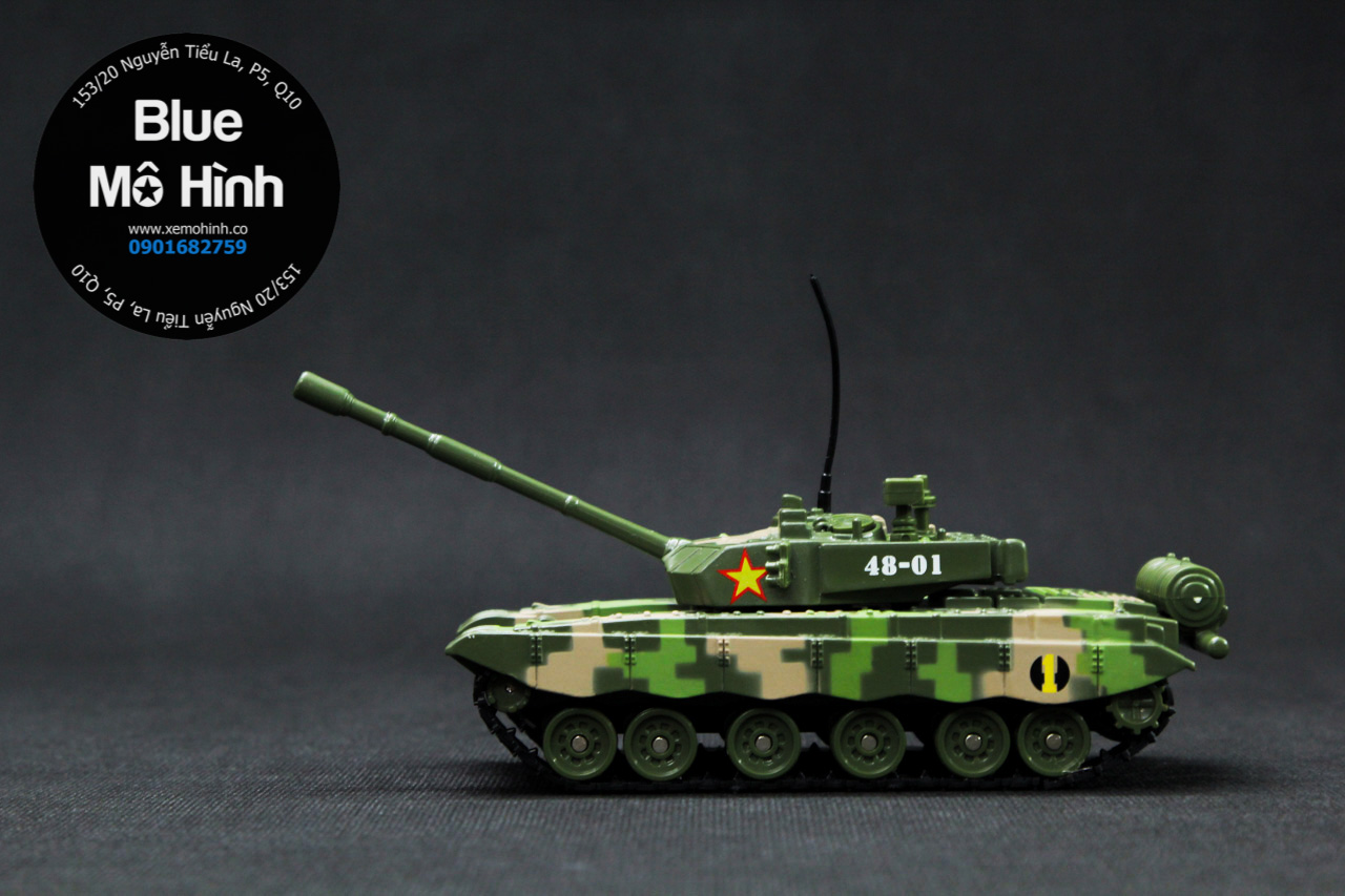 Mô hình xe tank – Xe tăng quân đội chiến đấu Type 99 - Blue Mô Hình