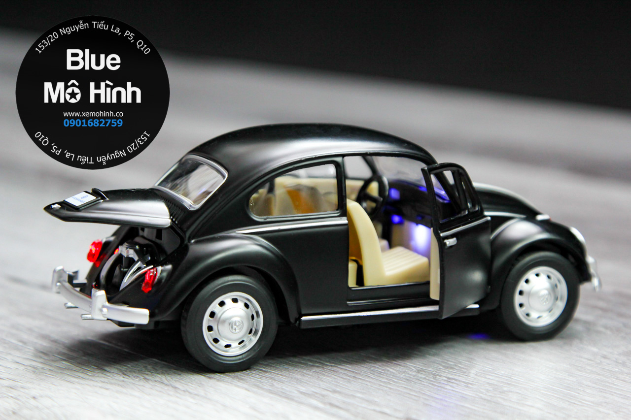 Xe mô hình Con Bọ Volkswagen Beetle Classic 1:32 - Blue Mô Hình