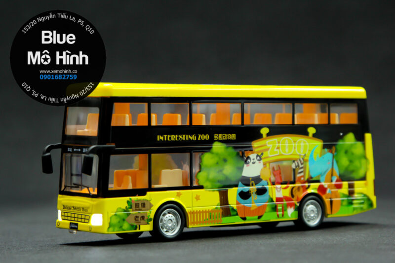 Mô hình xe bus xe khách Blue Mô Hình