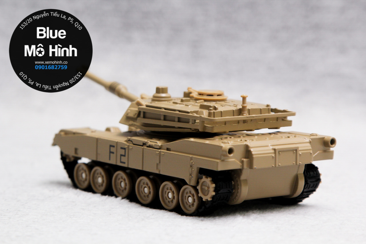 Mô hình xe tank M1A2 xe tăng Mỹ M1 Abrams - Blue Mô Hình