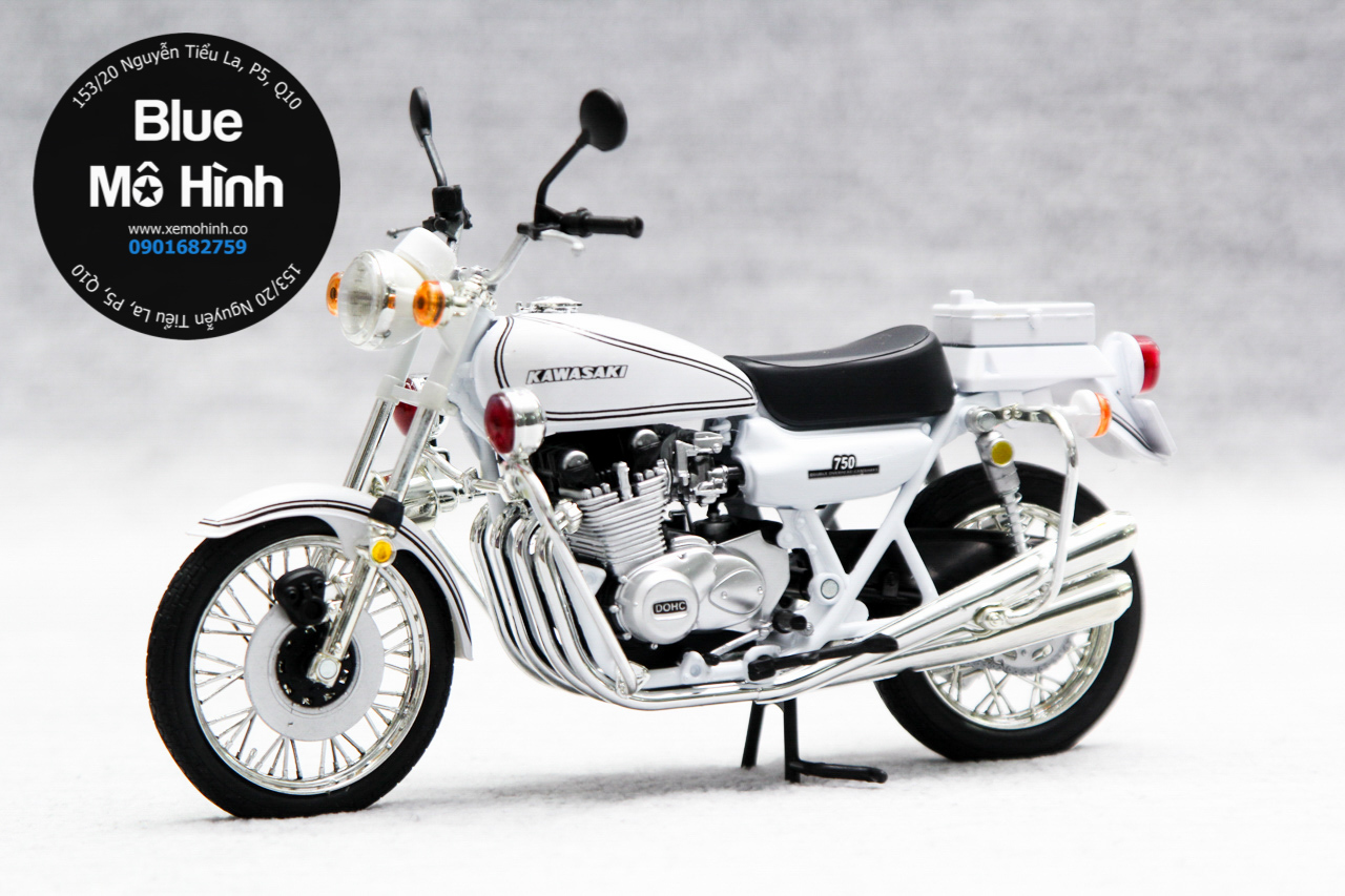 Mô hình xe moto bánh xích kim loại MHXMOTO01