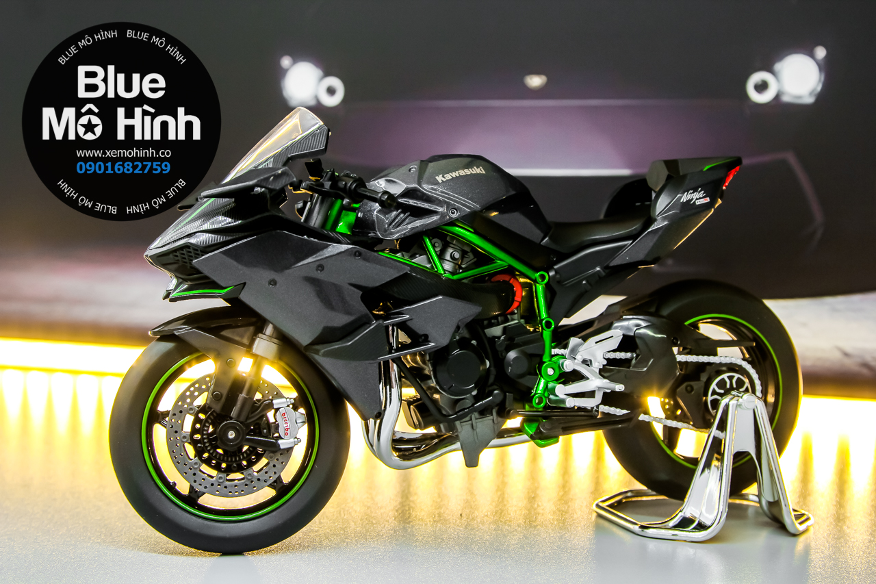 Mô hình lắp ráp xe máy Technic Kawasaki H2R tỉ lệ 15  Natha Shop