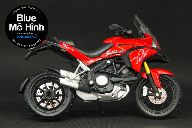 Xe mô hình mô tô Ducati Multistrada 1:12 - Blue Mô Hình